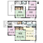東区矢田南2丁目(間取)