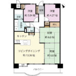 アメニティ築地(間取)